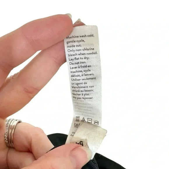 Spanx Faux Leather Pull On High Waisted Black Leggings 2437 - Picture 9 of 14